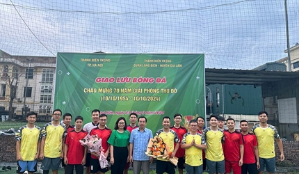 Viện KSND quận Long Biên tổ chức giao lưu bóng đá chào mừng kỷ niệm 70...